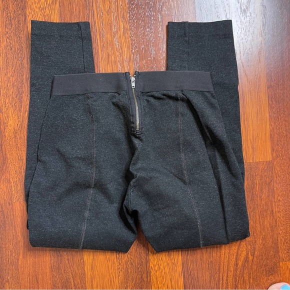 J.Crew Dark Gray Charcoal Stretch Pixie Pants 00R - Picture 2 of 3